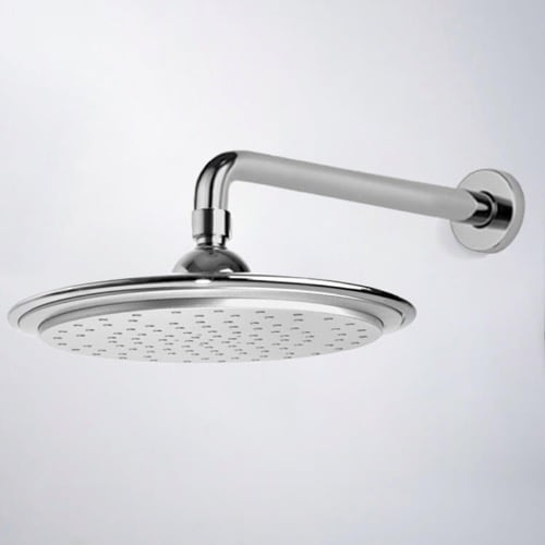 10 Inch Chrome Rain Shower Head With Arm Remer 343-30-356LU